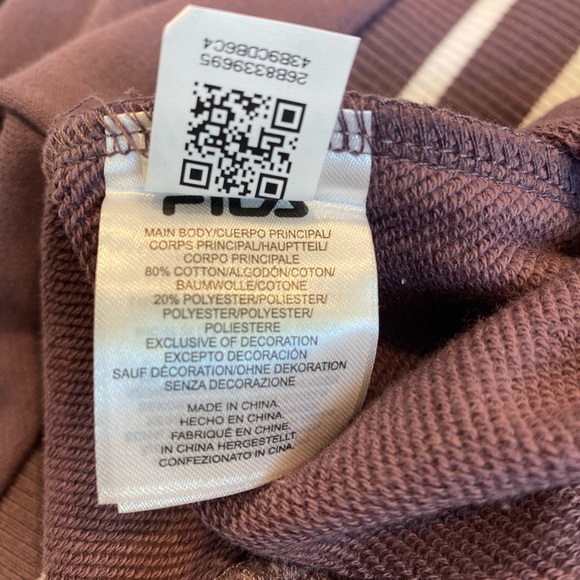 FILA Ladies French Crewneck Sweatshirt, sz XXL - Picture 5 of 6